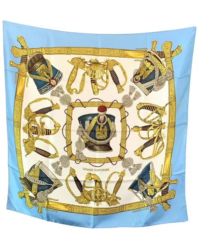 Pre-owned Hermes Hermès Silk Scarf Carre 90 (authentic Pre-loved)