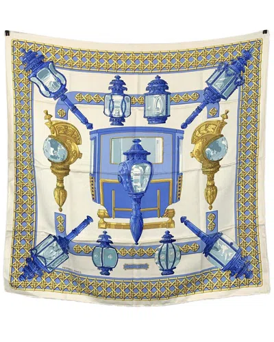 Pre-owned Hermes Hermès Silk Scarf Carre 90 (authentic Pre-loved)