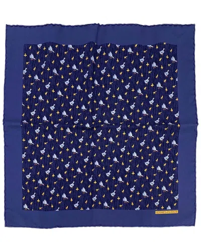 Pre-owned Hermes Hermès Silk Scarf Pochette (authentic Pre-loved)