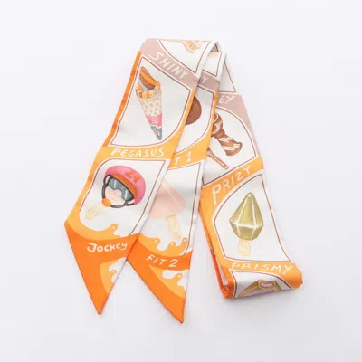 Pre-owned Hermes Silk Scarf () In Multi