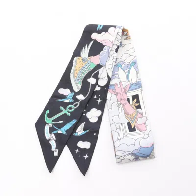 Pre-owned Hermes Silk Scarf () In Multi