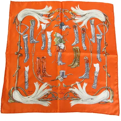 Pre-owned Hermes Silk Scarf () In Multi