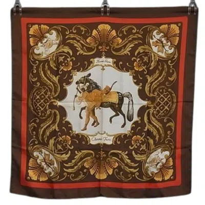 Pre-owned Hermes Silk Scarf () In Multi