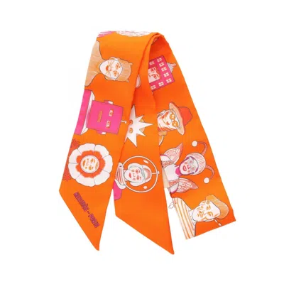 Pre-owned Hermes Silk Scarf () In Multi