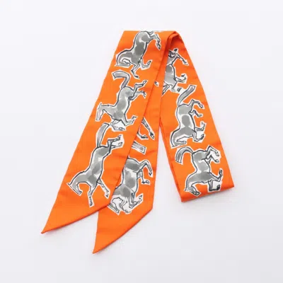 Pre-owned Hermes Silk Scarf () In Multi
