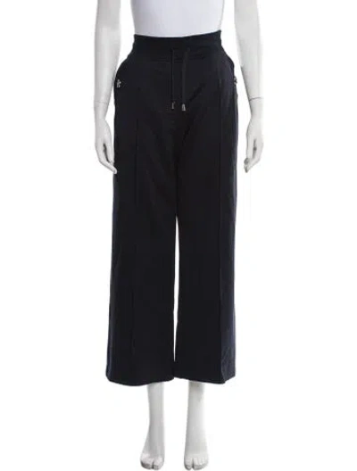 Pre-owned Hermes Silk Sweatpants W/ Tags In Blue