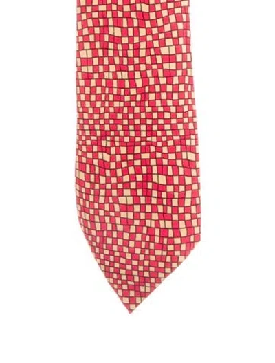 Pre-owned Hermes Silk Tie