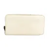 HERMES HERMÈS SILK'IN WHITE LEATHER WALLET  (PRE-OWNED)