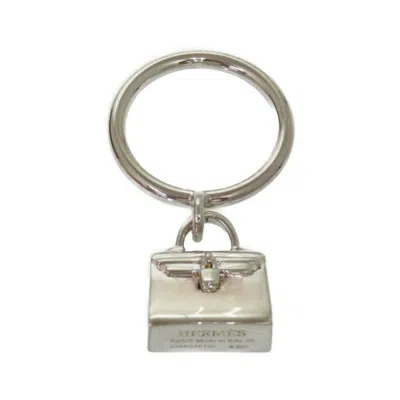 Pre-owned Hermes Silver 925 Band Ring ()