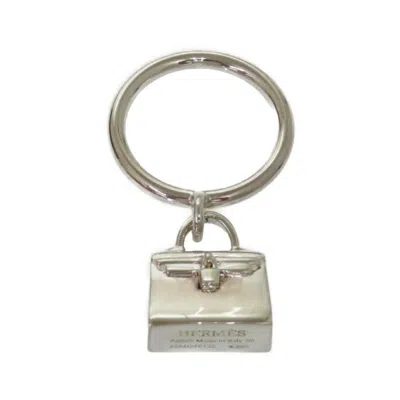 Pre-owned Hermes Silver 925 Band Ring ()