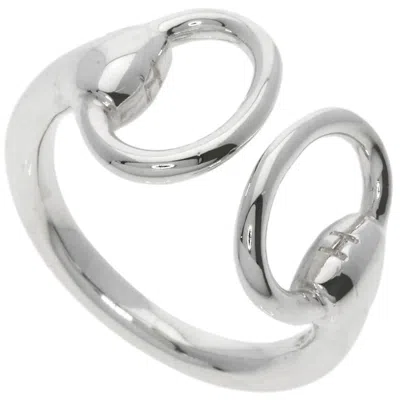Pre-owned Hermes Silver Band Ring ()