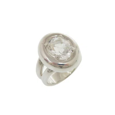Pre-owned Hermes Silver Silver 925 Band Ring ()