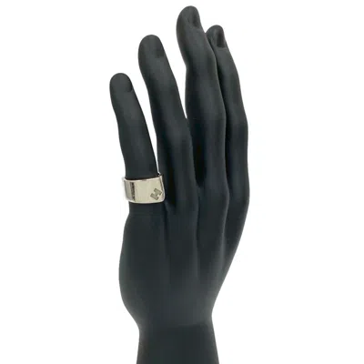 Pre-owned Hermes Silver Silver 925 Band Ring ()