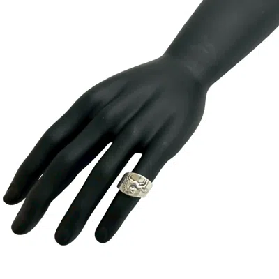 Pre-owned Hermes Silver Silver 925 Band Ring ()