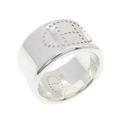Pre-owned Hermes Silver Silver 925 Band Ring ()