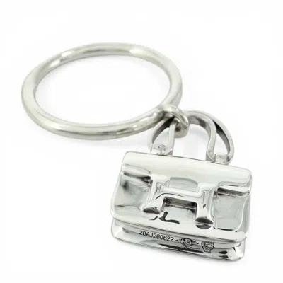 Pre-owned Hermes Silver Silver 925 Band Ring ()