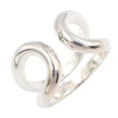 Pre-owned Hermes Silver Silver 925 Band Ring ()