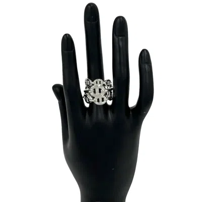 Pre-owned Hermes Silver Silver 925 Band Ring ()