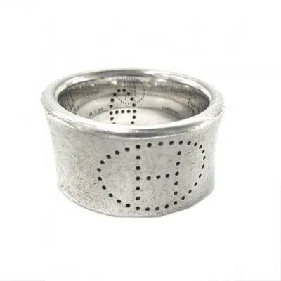 Pre-owned Hermes Silver Silver 925 Band Ring ()