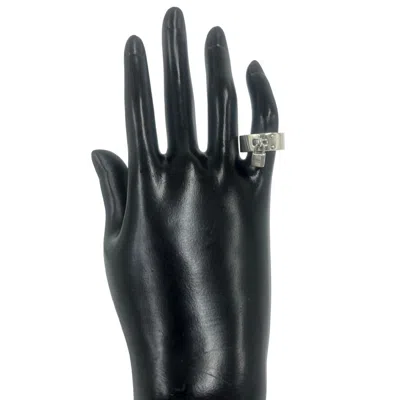 Pre-owned Hermes Silver Silver 925 Band Ring ()
