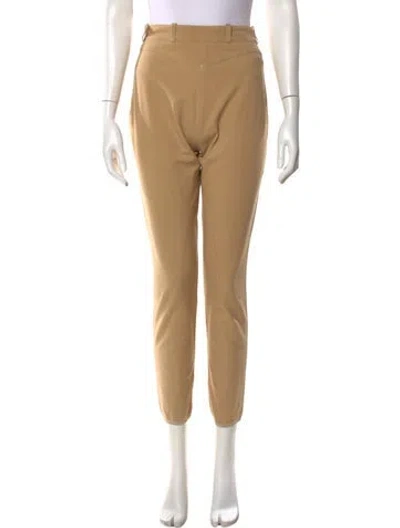 Pre-owned Hermes Skinny Leg Pants In Neutral