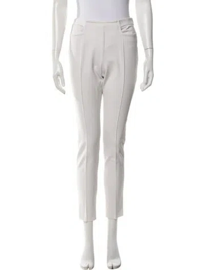 Pre-owned Hermes Skinny Leg Pants In Neutral