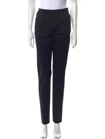 Pre-owned Hermes Skinny Leg Pants W/ Tags In Black