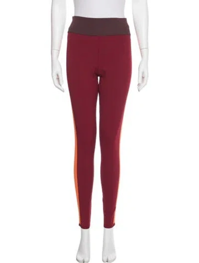 Pre-owned Hermes Skinny Leg Pants W/ Tags In Red