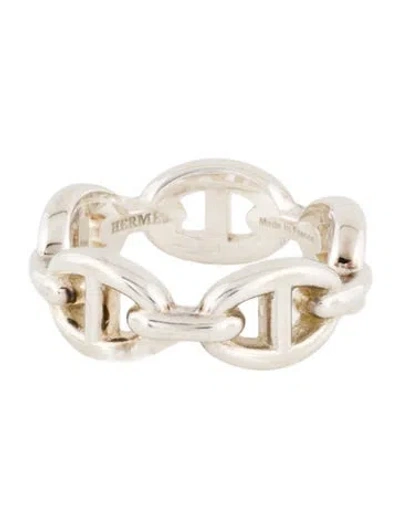 Pre-owned Hermes Small Enchainee Ring In Multi