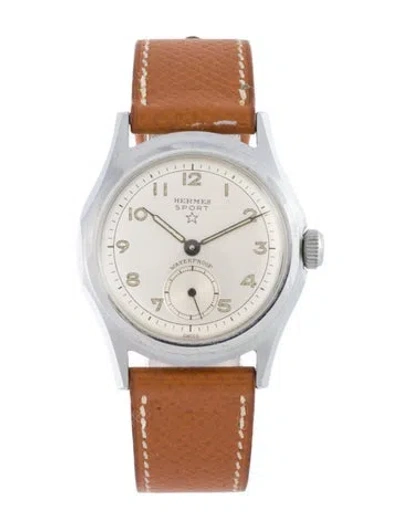 Pre-owned Hermes Sport Star Watch In Multi