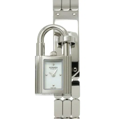 Pre-owned Hermes Stainless Steel Wristwatch () In Multi