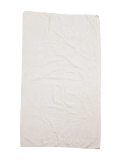 Pre-owned Hermes Stairs Bath Towel In Neutral