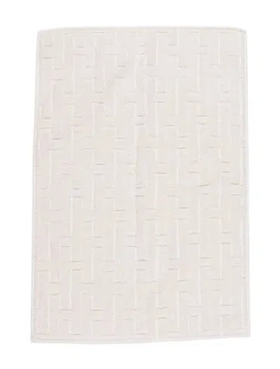Pre-owned Hermes Stairs Hand Towel In Neutral