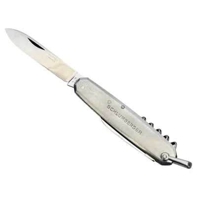Pre-owned Hermes Hermés Steel Bottle Opener Multi Tool, 1980s France In Gray