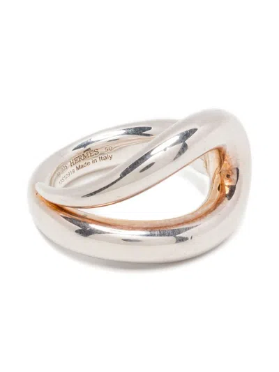 Pre-owned Hermes Sterling Ring