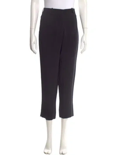 Pre-owned Hermes Straight Leg Pants In Black