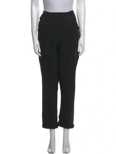 Pre-owned Hermes Straight Leg Pants In Black