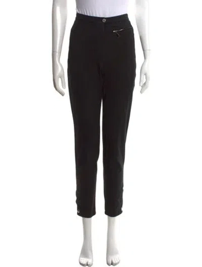 Pre-owned Hermes Straight Leg Pants In Black