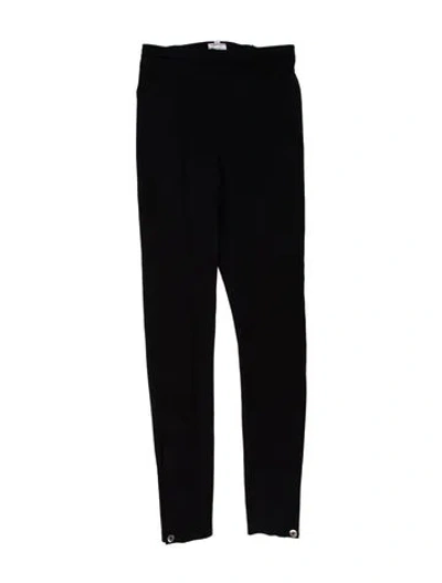 Pre-owned Hermes Straight Leg Pants In Black