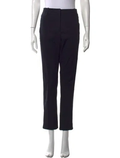 Pre-owned Hermes Straight Leg Pants In Black