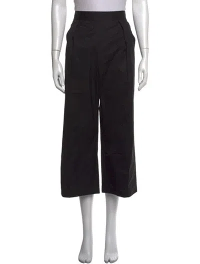 Pre-owned Hermes Straight Leg Pants In Black