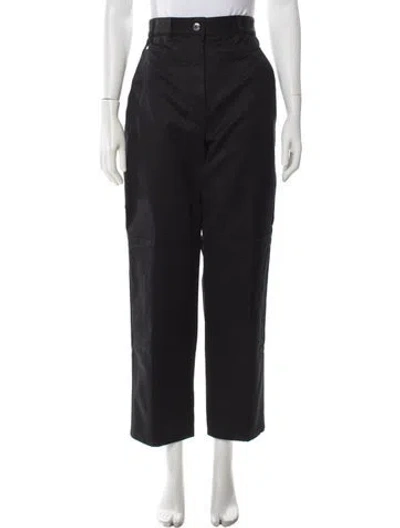 Pre-owned Hermes Straight Leg Pants In Blue