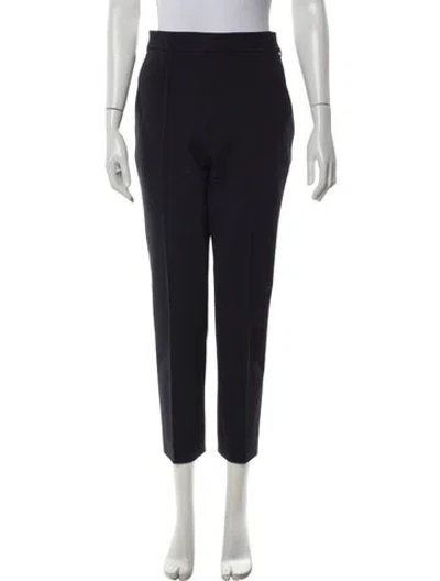 Pre-owned Hermes Straight Leg Pants In Blue