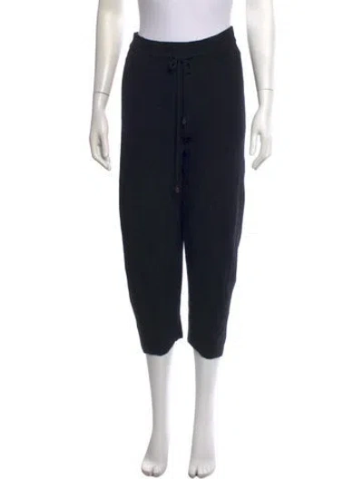 Pre-owned Hermes Straight Leg Pants In Blue