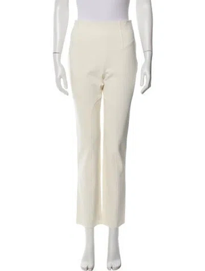 Pre-owned Hermes Straight Leg Pants In Neutral