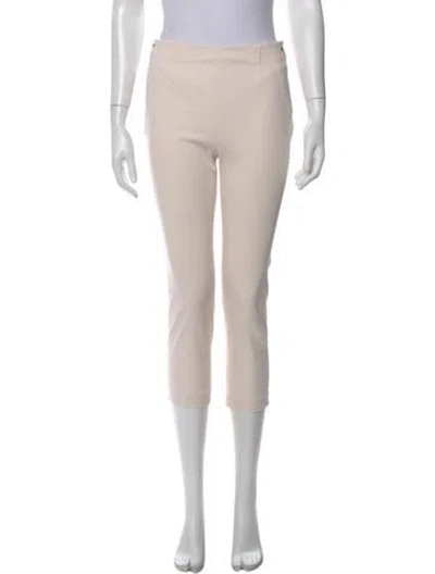 Pre-owned Hermes Straight Leg Pants In Neutral