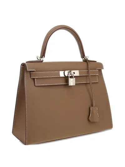 Pre-owned Hermes Structured Handbag