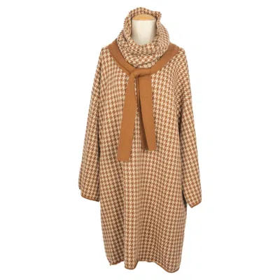 Pre-owned Hermes Hermès Sweater Dress Pre-fall 2019 In Brown