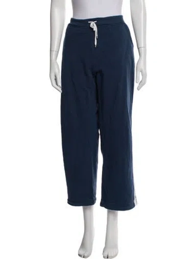 Pre-owned Hermes Sweatpants In Blue/white