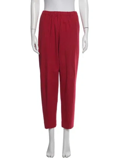 Pre-owned Hermes Sweatpants In Red